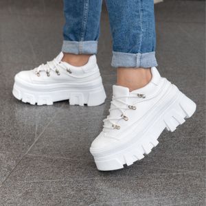 Zapatillas Urbanas Mujer Magdalena Shoes Brunna Blanco