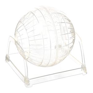 Bola Esfera De Ejercicio Para Hamster Con Parantes 17 cm Transparente - Living World