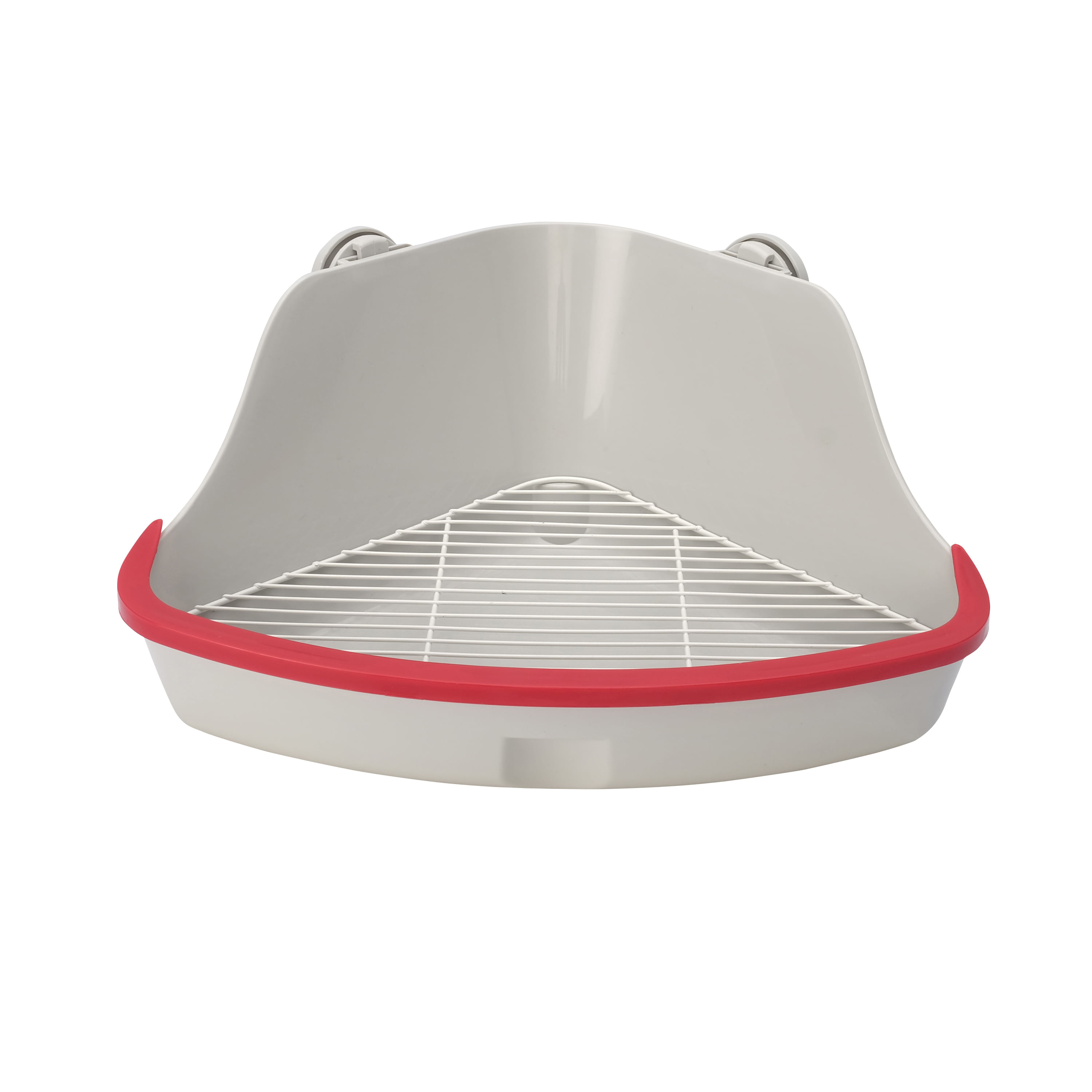 Baño Bandeja Esquinero Conejos Cuyes Erizos Grande Living