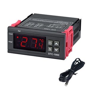 Termostato Digital Con Sonda Stc1000 Controlador Temperatura