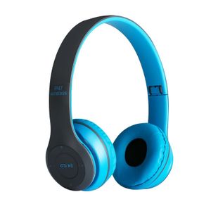 Audífono Wireless Headphones P47 -Azul
