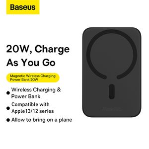 Power Bank Baseus 6000mAh Carga inalámbrica magnética 20W