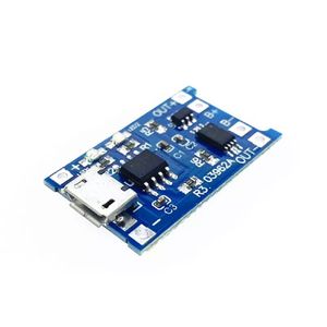 Circuito Cargador Batería Litio 18650 Micro Usb