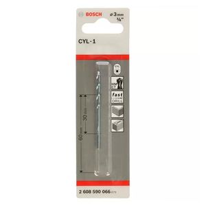 Broca Muro Concreto Bosch CYL 1 3.0 x 60