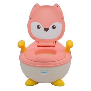 Bacenica con Respaldar y Brazos Infanti Potty Fox Pink