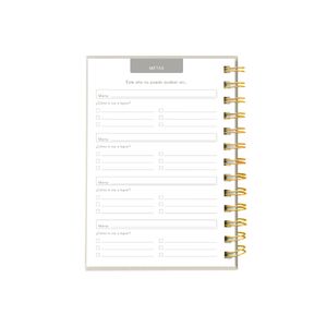 Agenda Diaria Ejecutiva Ingenial Grey
