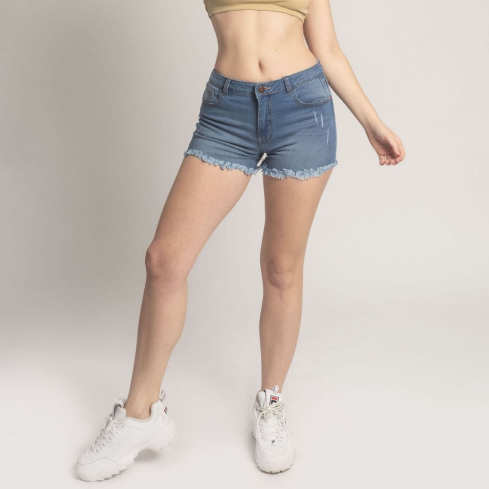 shorts jeans mujer