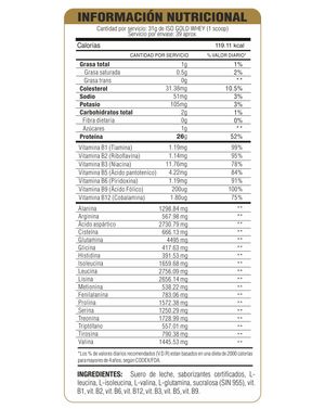 Proteína Level Pro Iso Gold Whey 1.2kg Vainilla + Shaker