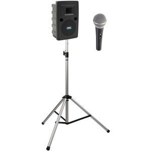 Anchor Audio Liberty System ECO1 con micrófono de mano y soporte de altavoces