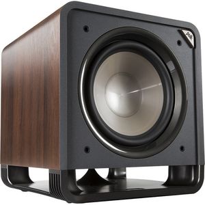 Polk Audio HTS 12 Subwoofer de 12&quot; y 400 W (nogal marrón clásico)