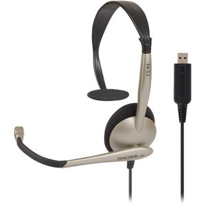 Koss CS95 Auriculares USB (Plata/Negro)