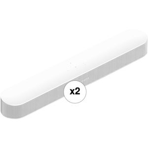 Kit de par de barras de sonido Sonos Beam (blanco, Gen 2)