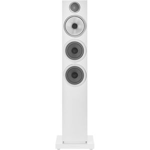 Bowers & Wilkins 704 S3 Speaker de 3 vías (Satin White, Single)
