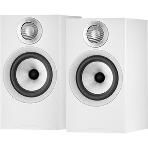 Bowers &amp; Wilkins 607 Anniversary Edition Altavoces de estantería de 2 vías (blanco mate, par)