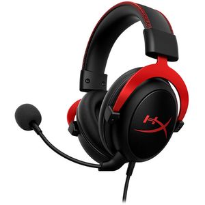 Hyperx Cloud II Auriculares de juegos con cable (negro y rojo)