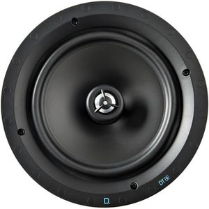 Tecnología definitiva DT Series DT8R 8 "Altavoz de techo bidireccional de dos vías (blanco, single)