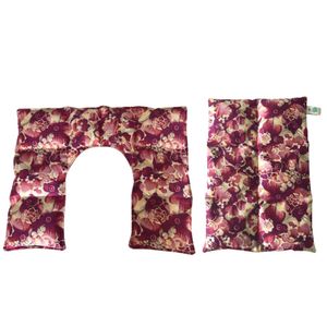 Súper Pack: Almohadilla - Compresa Dorso-lumbar + Antifaz Natuterapia (Rosa)