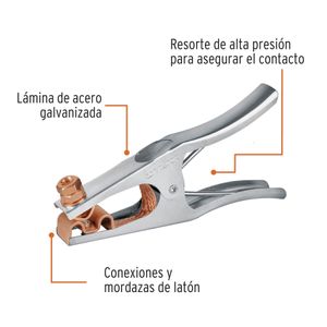 Tenazas para Tierra 300 Amp Truper 14234