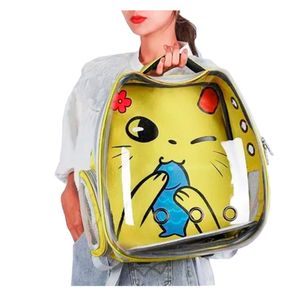 Mochila de Gato Transportadora - Amarillo