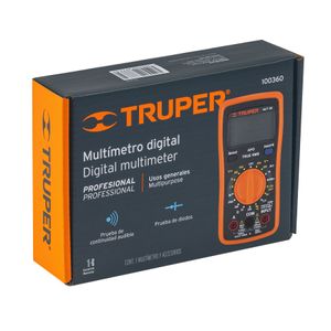 Mulitester Digital Profesional Truper 100360