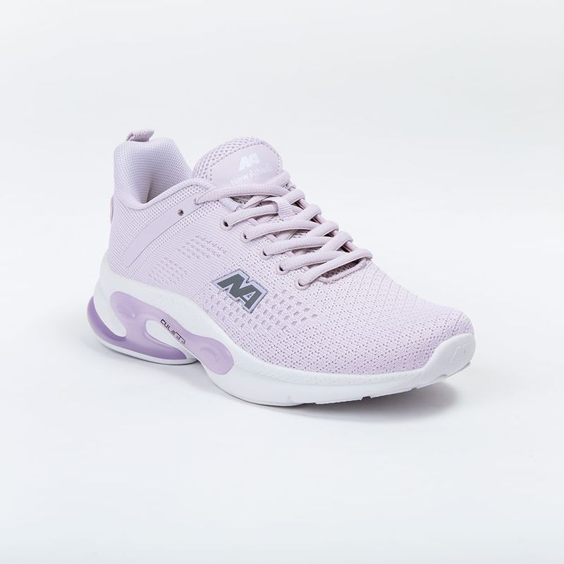 Zapatillas New Athletic Lifestyle Cult07 Rosado Para Mujer