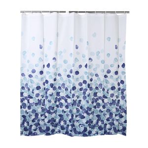 Cortina de Baño con Aros Orange 180x180cm Bloom