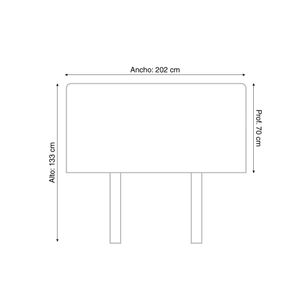 Cabecera Paraíso Blocks King Chocolate