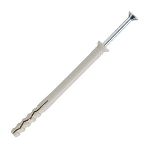Tornillo + Tarugo 6x80mm x 8 unidades