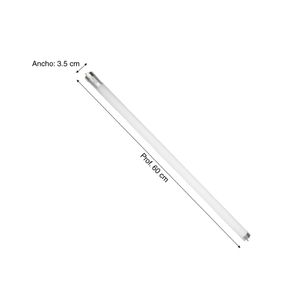 Tubo led 9w T8 6500k 165-265v Vidrio