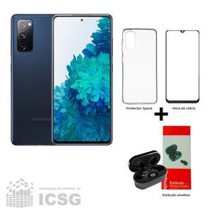Samsung Galaxy S20 FE + Case Space + Mica de Vidrio + Earbuds + Regalo