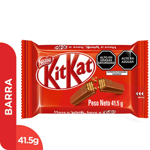 Pack Chocolate KIT KAT de Leche 41.5g Paquete 2un