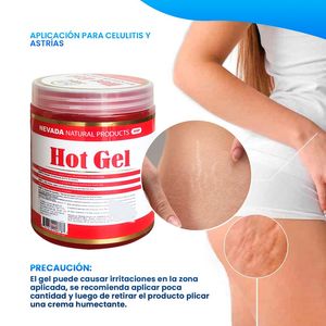 Hot Gel Crema Anti Celulitis & Estrias 2 Unidades