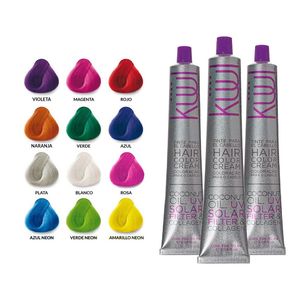 Tinte para el Cabello Funny Colors - KUUL 90ml 3 Unidades
