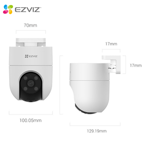 Cámara Inalámbrica WiFi PT H8C Para Exteriores Full Hd - Ezviz