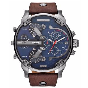 Reloj Diesel Dz7314 Mr. Daddy Blue and Brown Original
