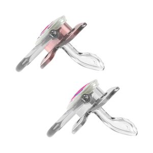 Chupones Para Bebe Dr Browns Pack De 2 Prevent Brilla En La Oscuridad Rosado 6-18M