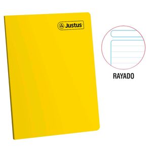 Cuaderno JUSTUS Deluxe Rayado 80 Hojas