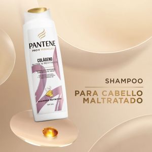 Pack PANTENE Shampoo Colágeno Frasco 300ml + Acondicionador Frasco 250ml + Serum Sellador de Puntas Frasco 90ml
