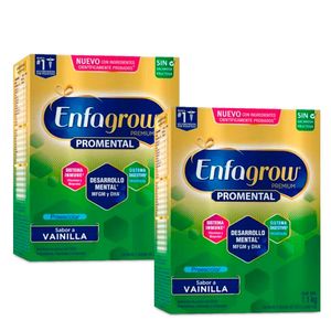 Pack Fórmula Infantil ENFAGROW Premiun Pro Mental 1.1Kg Caja 2un