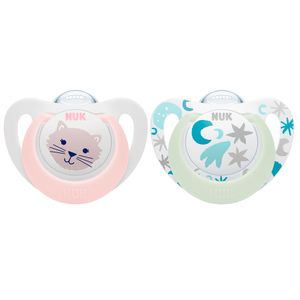 Chupón NUK Star D&N Niña #1