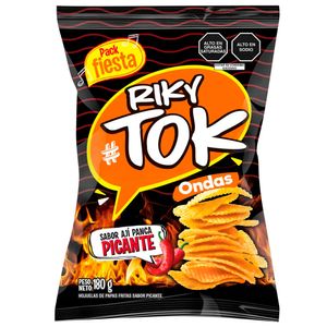 Papas Ondas Picantes RIKY TOK Bolsa 180g