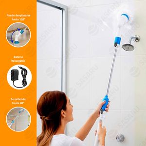 Cepillo Eléctrico de Limpieza Multiusos