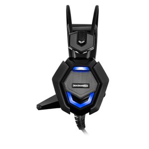 Audífono Gamer Micronics Hg801r Con Micrófono