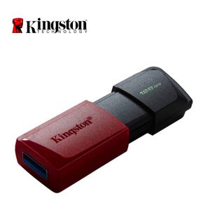 Kingston USB 3.2 Datatraveler Exodia M 128GB Rojo-Negro - DTXM/128GB