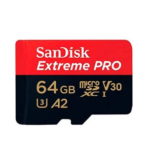 Memoria Sandisk Micro SD Extreme Pro 64GB 4k 200MBS A2 U3 - - SDSQXCU-064G-GN6MA