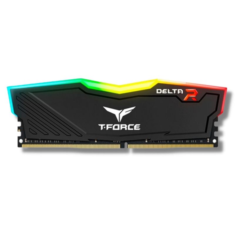 DDR4 T-FORCE DELTA R 16GB 3000MHZ BLACK TF3D416G3000HC16C01 - Real Plaza
