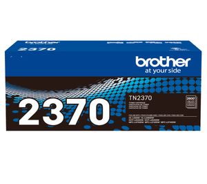 Cartucho de toner Brother TN2370 negro rinde 2600 páginas