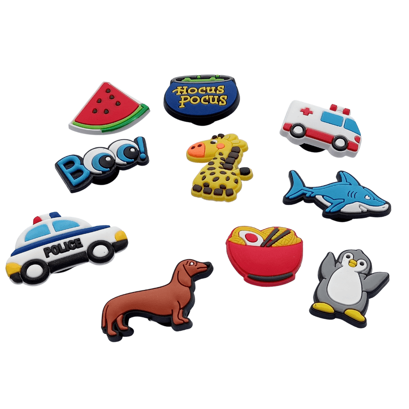 Accesorios para Crocs Pack x 10 Pines Variante 1 Real Plaza