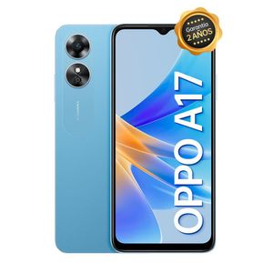 Celular Oppo A17 6.56" 4GB RAM 64GB Celeste