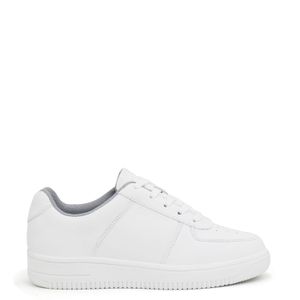 Zapatillas Escolares de Cuero para Niños Par&ss JA23-ZD221J Blanco